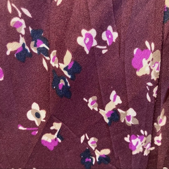 CHAI Sz M Victoria Maxi Dress Purple Passion True Wrap A Line Dress NWT - Picture 13 of 15